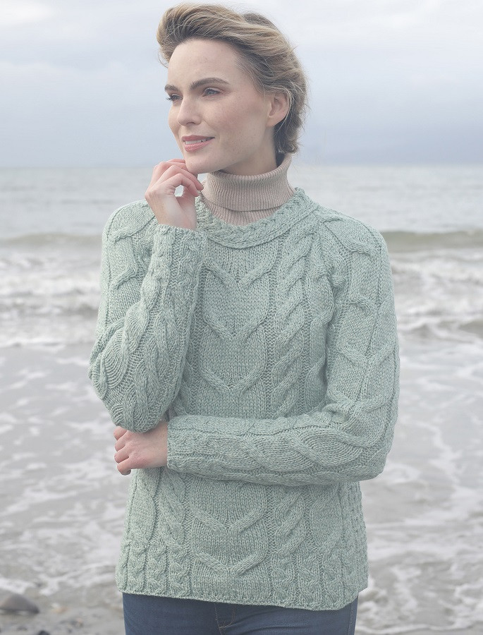 Super Soft Luxury Cable Knit Aran | Aran Sweater Market
