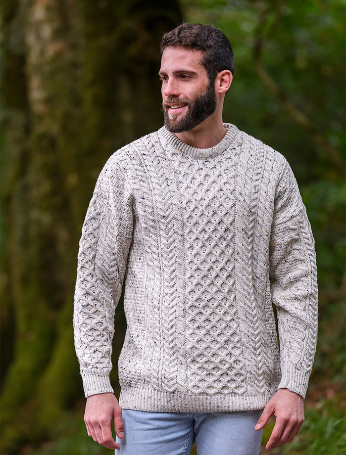 Aran sweater, Irish sweater, Cable knit sweater Aran Sweater Market