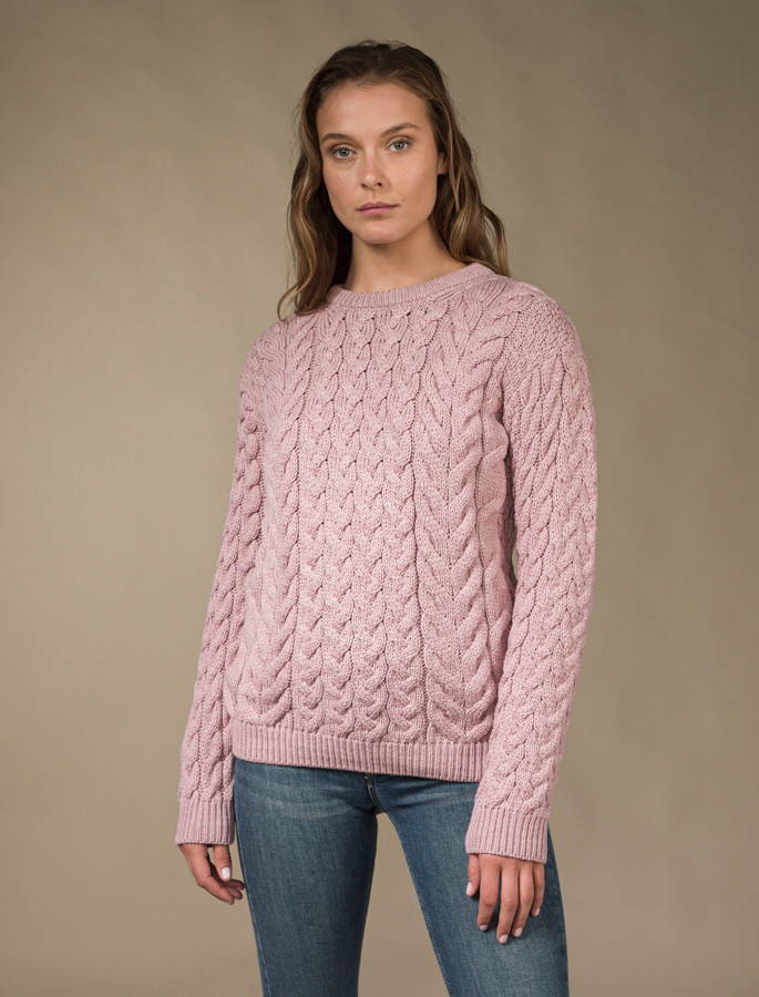 Women's Soft Sweater Knit Crew Top