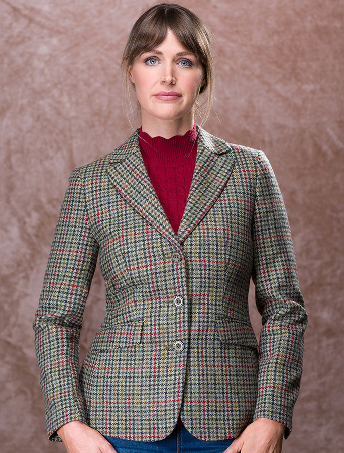 Tara Tweed Hacking Jacket - Hacking Check