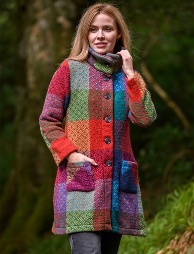O'Brien Brown Herringbone Tweed Jacket