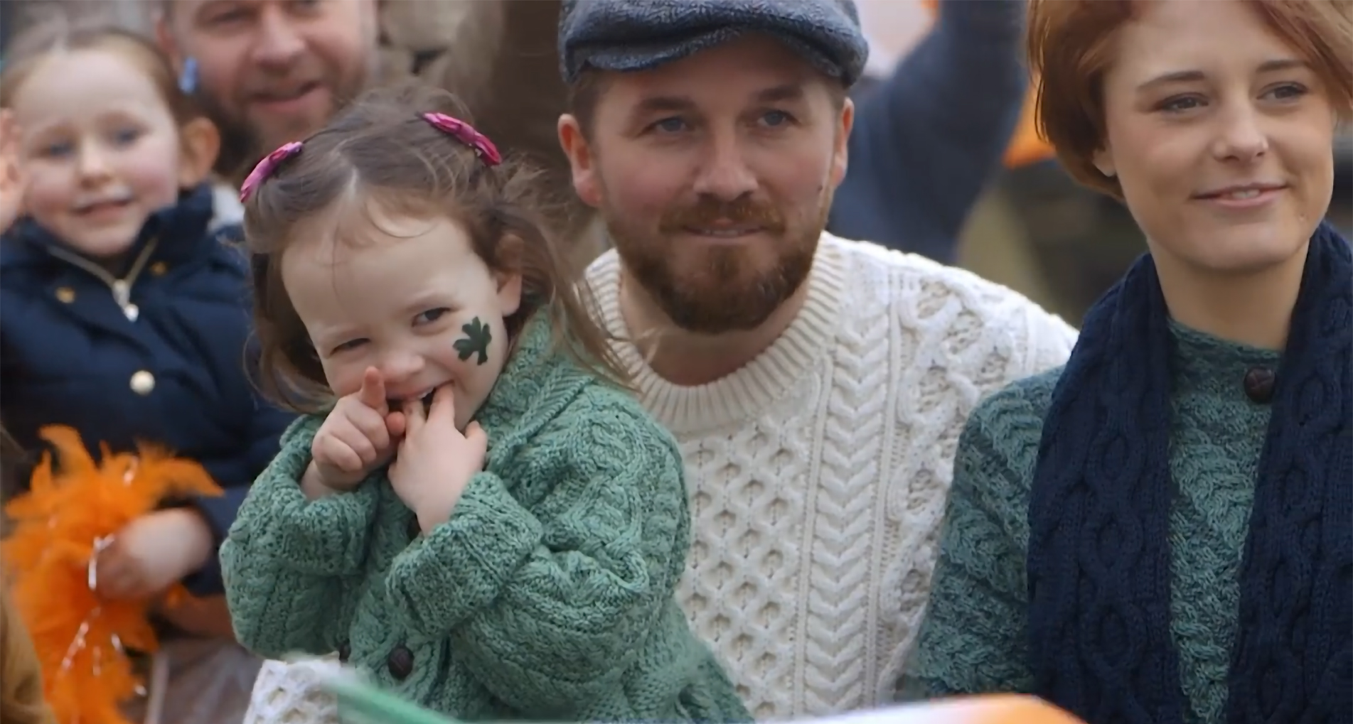 St. Patrick's Day Family