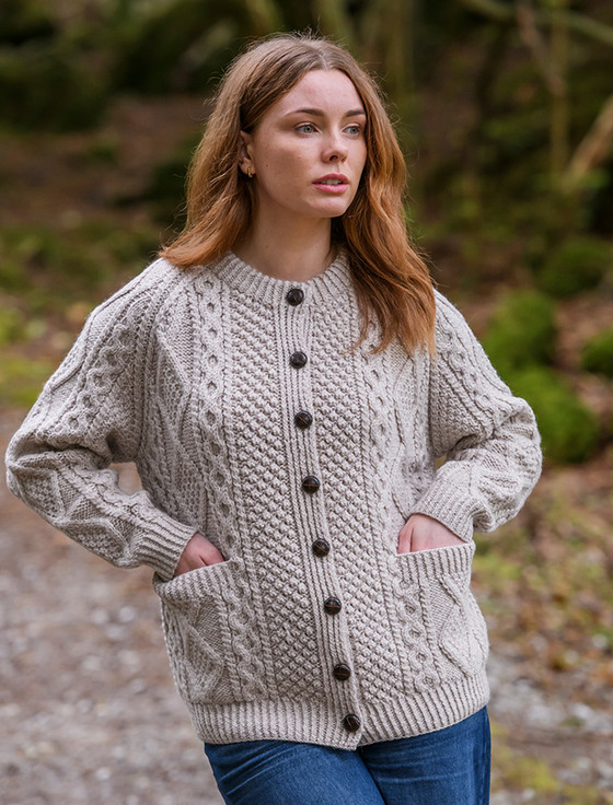 Premium Hand knitted Cardigans Aran Sweater Market