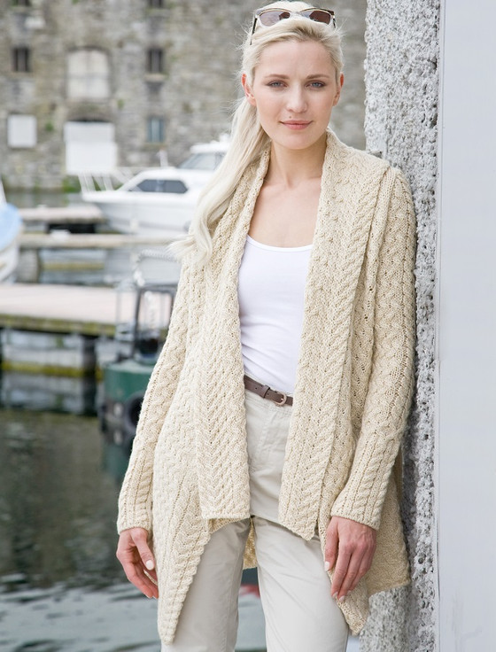 Waterfall wrap shop cardigan