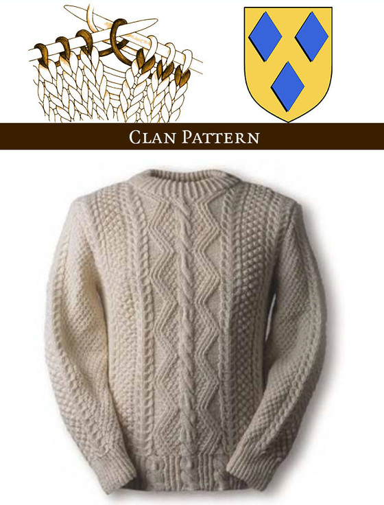 Chunky Celtic Cable Knit Sweater Pattern