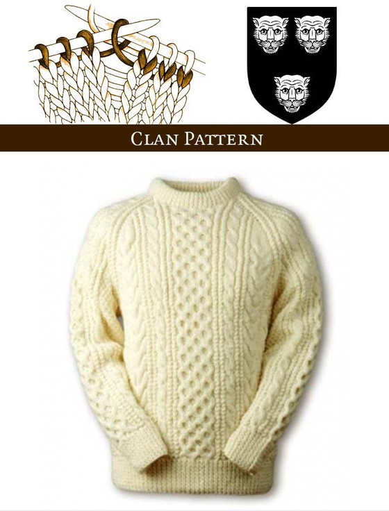 Magee Knitting Pattern | | Aran Sweater Market