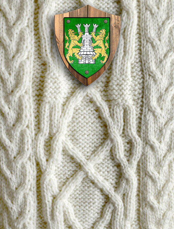 O'Shaughnessy Clan Throw, Wool Throw, Irish Throw, Throw Over, Sofa