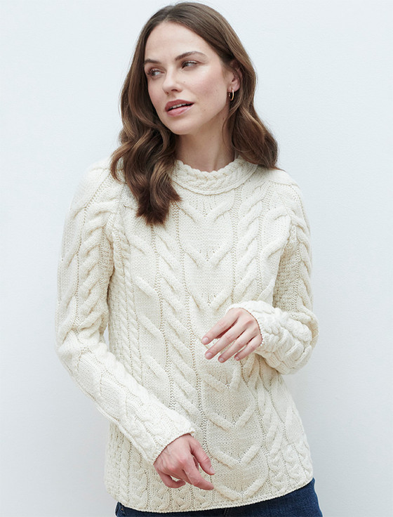 Super Soft Luxury Cable Knit Aran | Aran Sweater Market