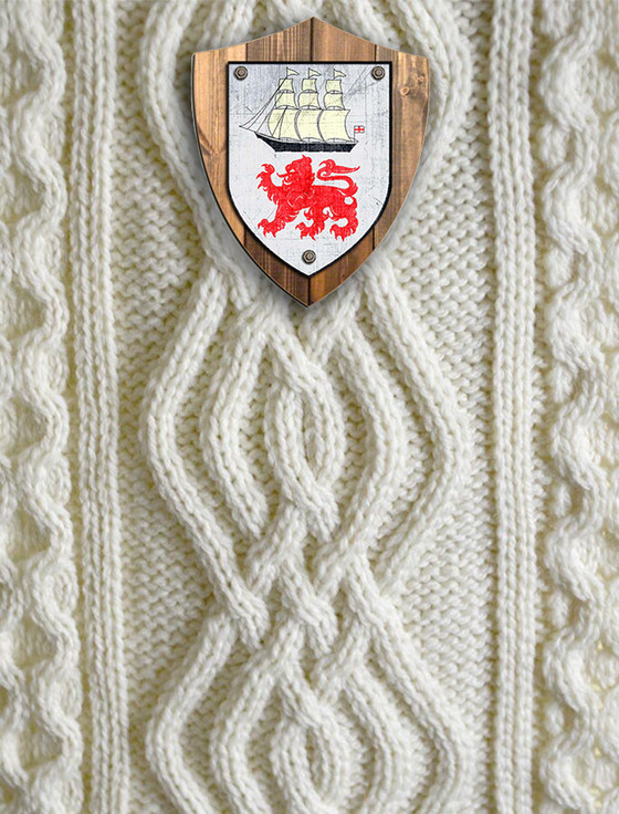 O'Leary Clan Aran Throw