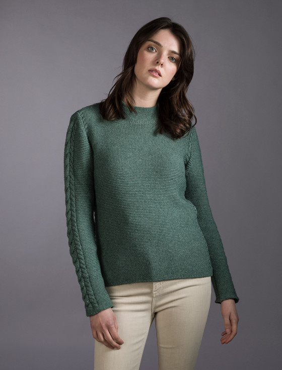 Luxury Fine Wool Aran Sweater | Get 10% Off Your 1st Order