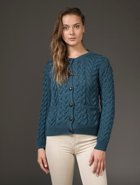 Ladies Hand Knitted Merino Cardigans [Free Express Shipping]