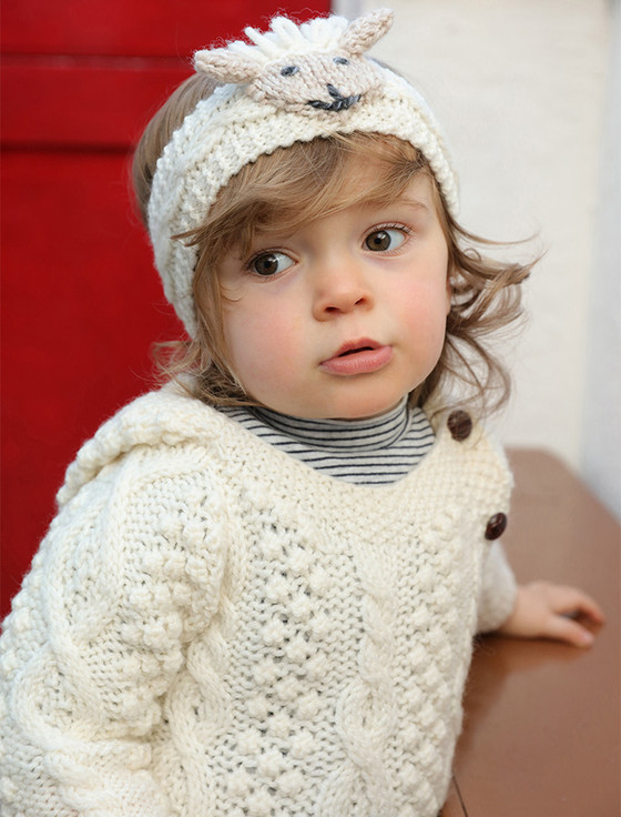 Baby girl deals irish sweater