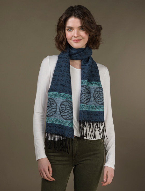 Celtic Element Scarf - Water