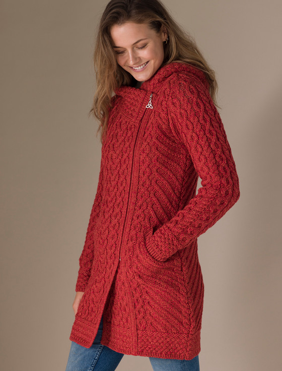 Irish cardigans, Cable knit Coats | Aran Sweater Market