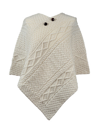 Joyce Clan Aran Poncho