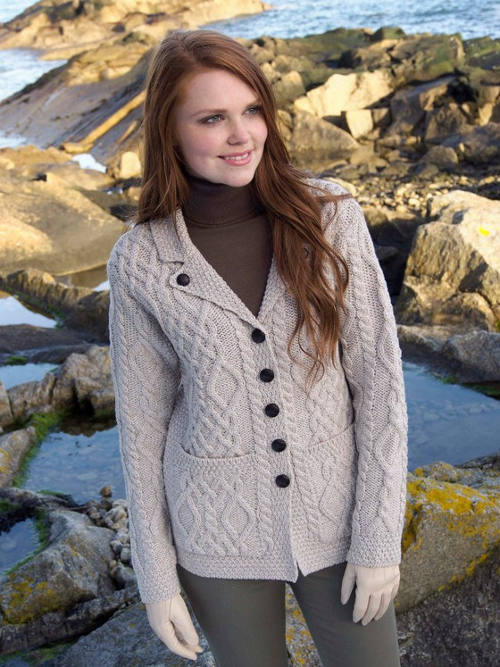 Womens - Shop By Color - Beiges & Oatmeals - Cardigans, Jackets