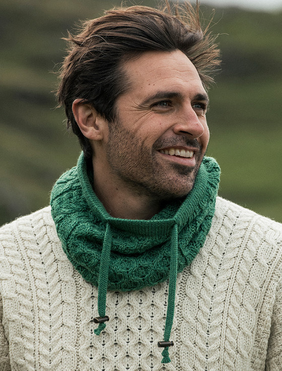 Extra Soft Aran Snood | Super Soft Merino