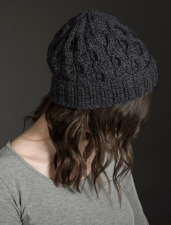 Merino Wool Cable Knit Hat