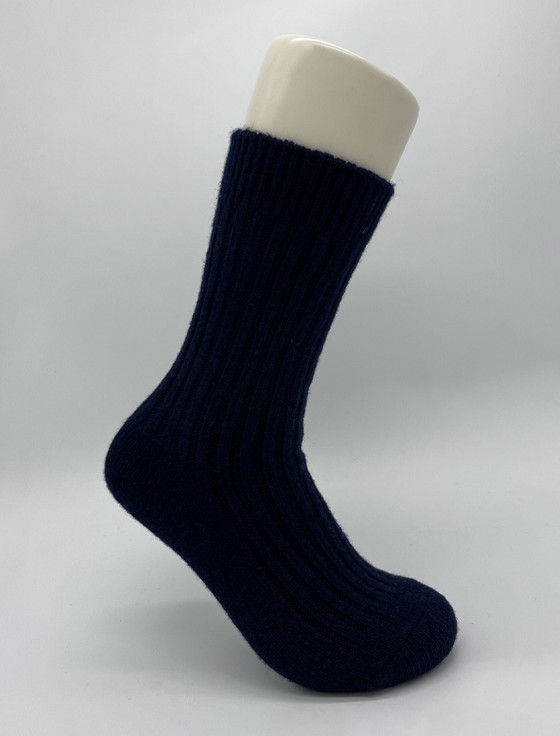 Men's Wool Dress Socks Soft Wool Socks Herringbone Patterned Wool