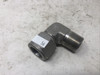 SWAGELOK FITTING ELBOW 5/8" PIPE TO COMPRESSION SS316 - PREOWNED