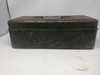 VINTAGE ANTIQUE EAGLE LOCK CO GREEN TOOL MEDIC TACKLE BOX + MED SUPPLY -PREOWNED