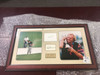 FRAMED GOLF PICTURES GREG NORMAN GREAT WHITE SHARK SIGNED - PREOWNED