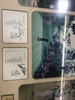 FRAMED GOLF PICTURES ARNOLD PALMER JACK NICKLAUS + SIGNATURES - PREOWNED