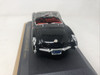 FAIRFIELD MINT 1957 CHEVY CORVETTE MODEL CAR 1/43 W/PAPER BLACK RED - PREOWNED