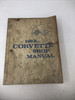 CORVETTE SHOP MANUAL SUPPLEMENT 1963 - PREOWNED