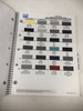 PPG DOMESTIC FORD GM CHRYSTLER COLOR INFORMATION 2002 BOOK MANUAL - PREOWNED