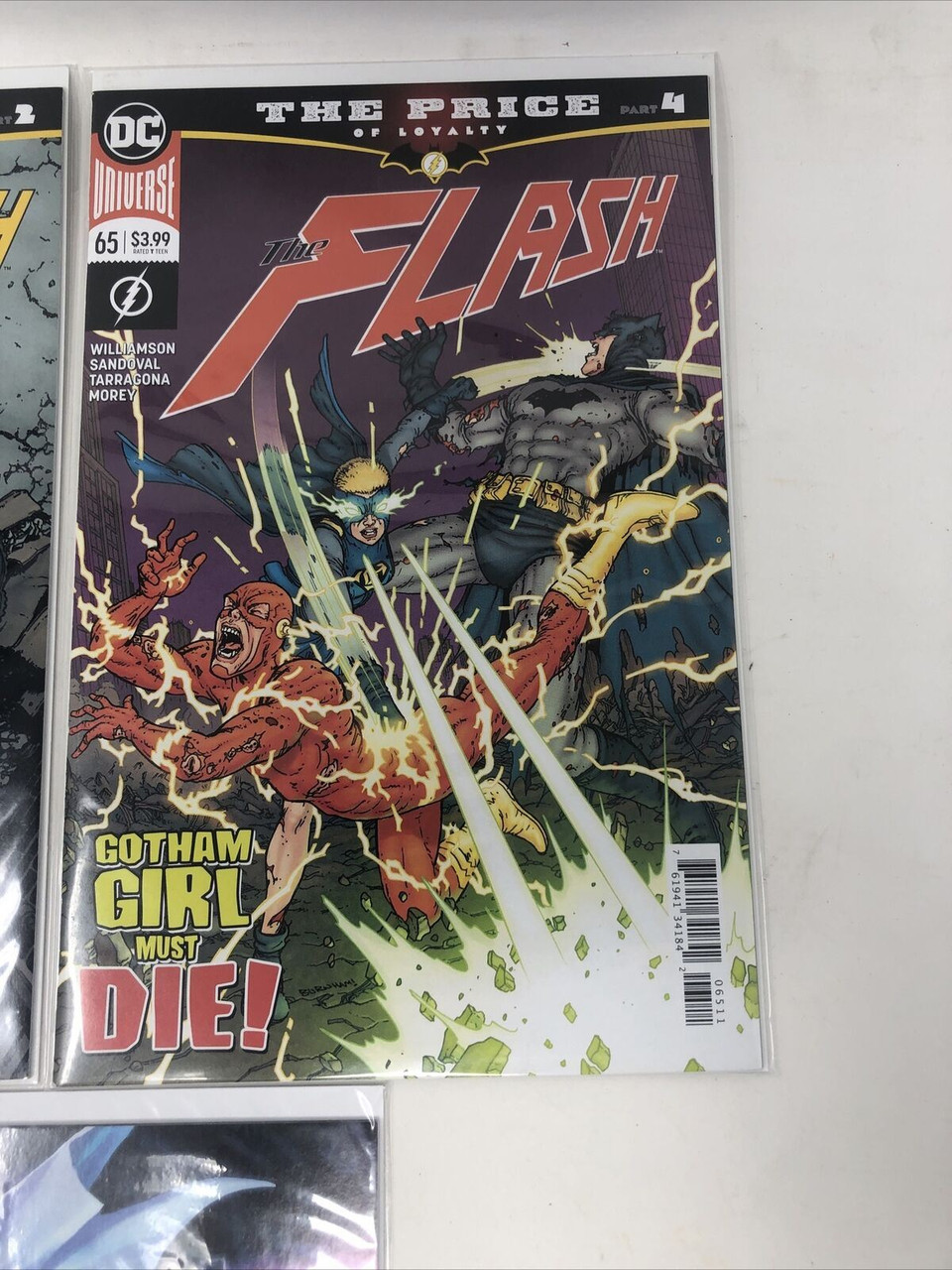 DC THE FLASH 64, 65, 72 2019 COMIC - PREOWNED