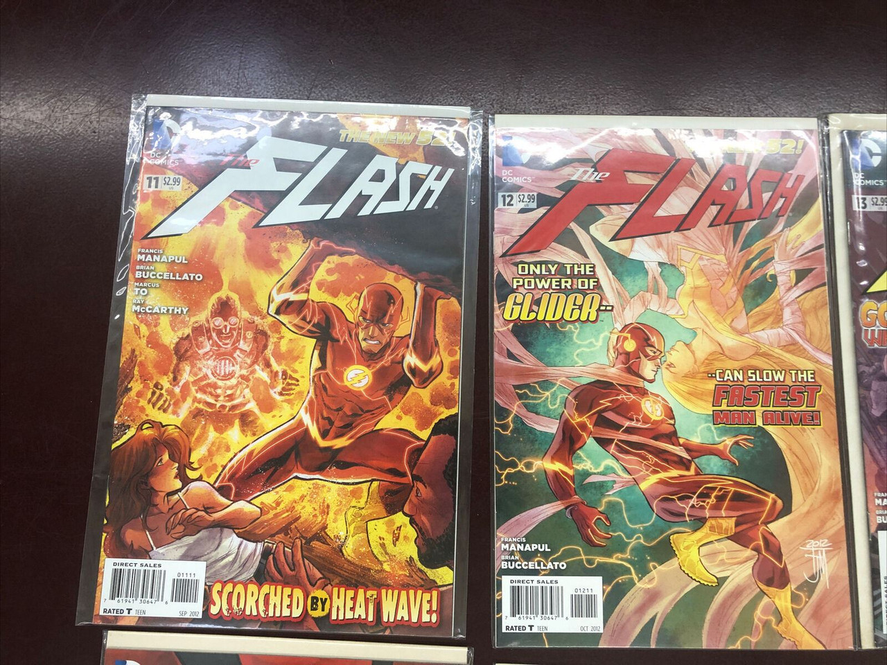 DC THE FLASH #10-20 2012 COMIC NEW 52 - PREOWNED