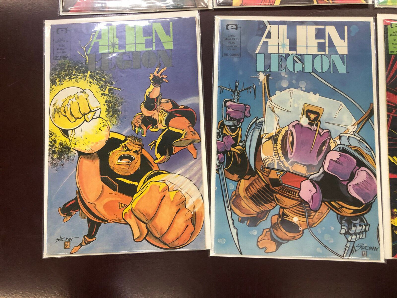 EPIC ALIEN LEGION #2-15, 18 COMIC 1987 STROMAN - PREOWNED