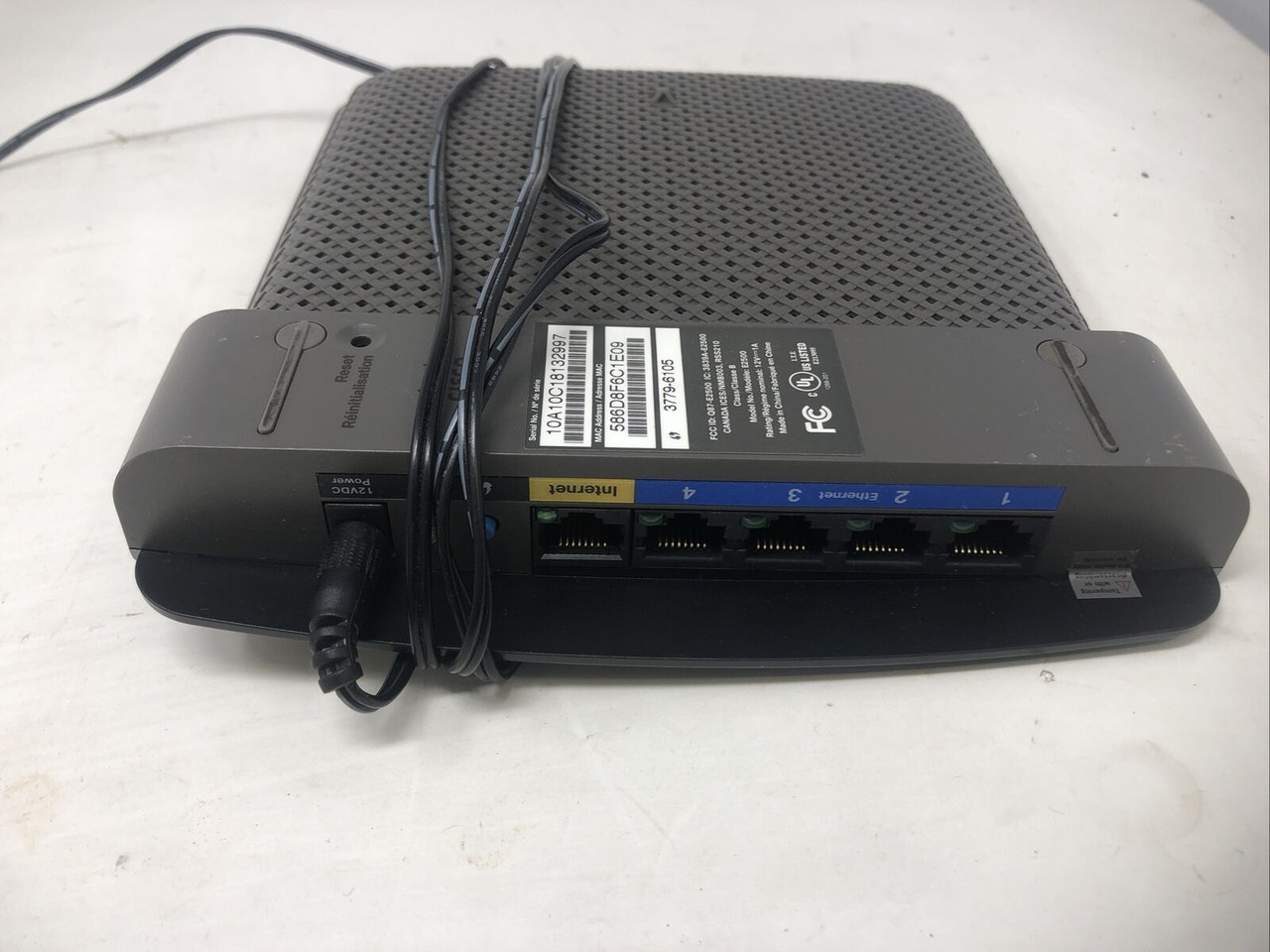 LINKSYS CISCO E2500 10/100 ETHERNET ROUTER - PREOWNED