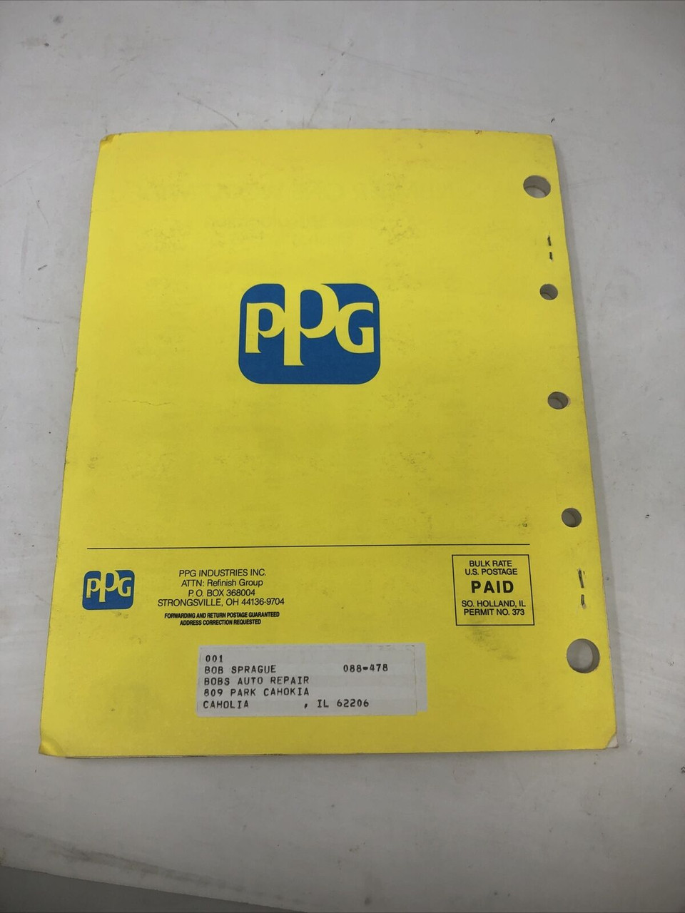 PPG 1991 IMPORT COLOR INFORMATION BOOKLET MANUAL  -PREOWNED