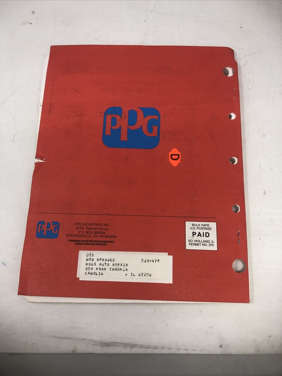 PPG 1992 IMPORT COLOR INFORMATION BOOKLET MANUAL  -PREOWNED