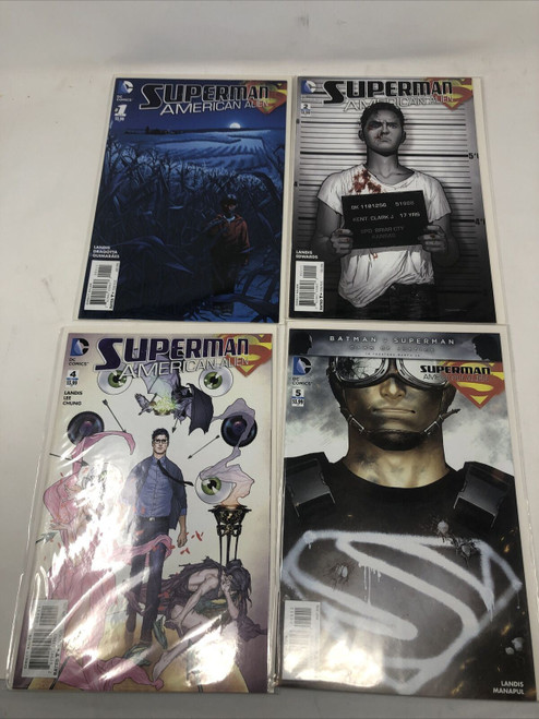 DC SUPERMAN AMERICAN ALIEN #1, 2, 4, 5 2016 COMIC - PREOWNED
