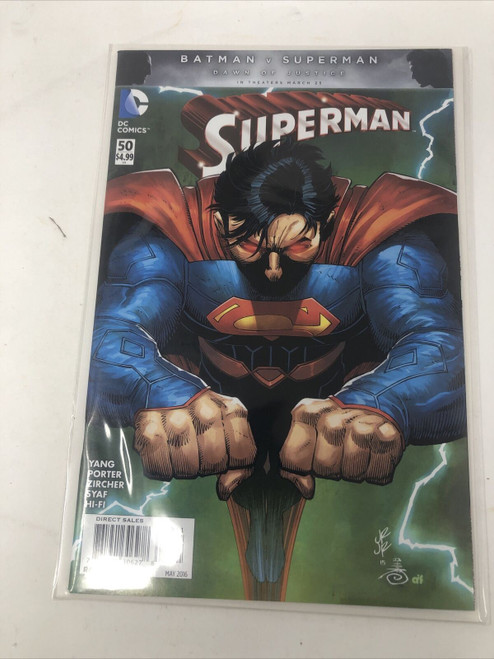 DC SUPERMAN #50 2016 COMIC YANG PORTER - PREOWNED