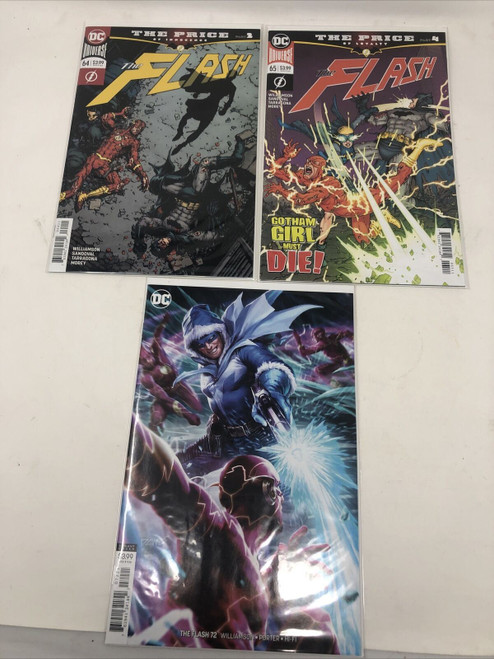 DC THE FLASH 64, 65, 72 2019 COMIC - PREOWNED