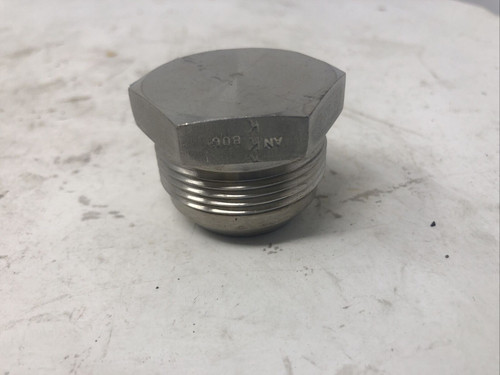 SWAGELOK HEX PLUG 1 1/2" SS316 - PREOWNED