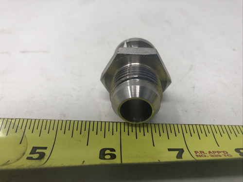 SWAGELOK FITTING MALE 1/2 TO 3/4 MALE CONNECTOR, 3/8 HOLE - PREOWNED