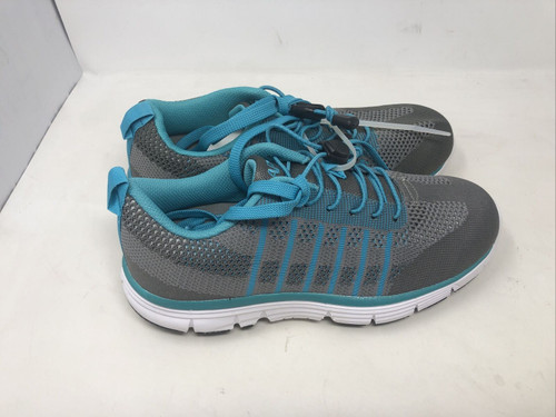 APEX ORTHOPEDIC DIABETIC FOOTWEAR SHOES SNEAKERS BLUE - A7000 SIZE US 8.5 W -NEW