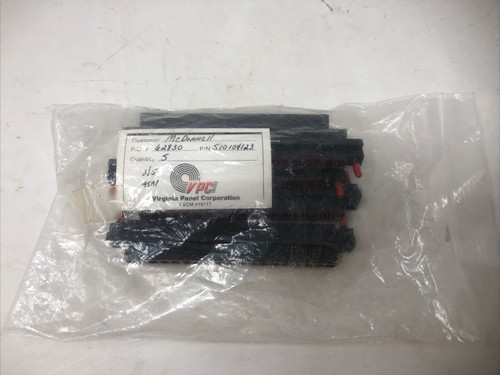 VIRGINIA PANEL SIGNAL COAX MODULE 19 POSITION 510104123 5PK - NOS