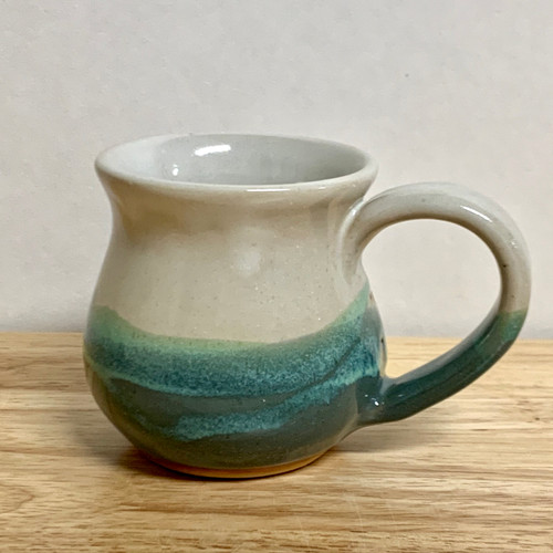  Handmade Pottery Morning Mist Mug 10 oz
