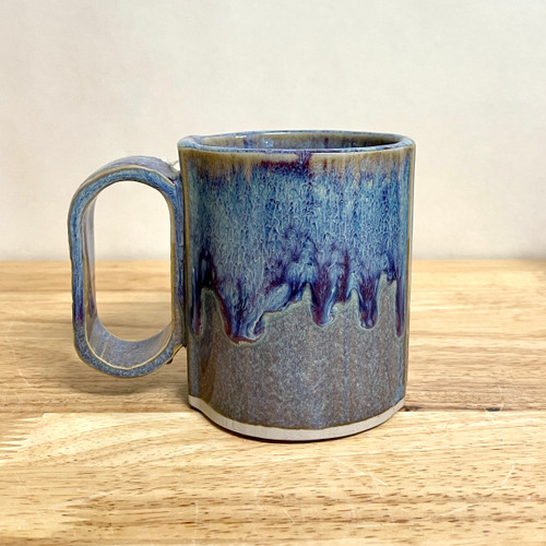   Handmade Pottery Mug Small Bay Mug - 12 oz - Stoneware Pottery  Sunrise