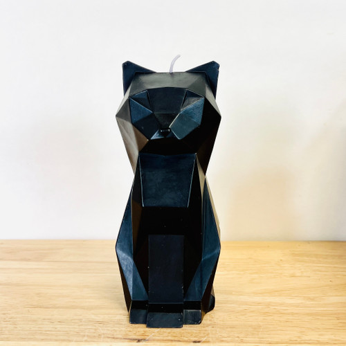 PyroPet Kisa Cat Candle Black