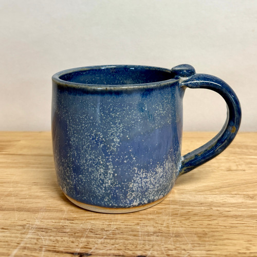  Handmade Pottery Mug in a Denim Glaze