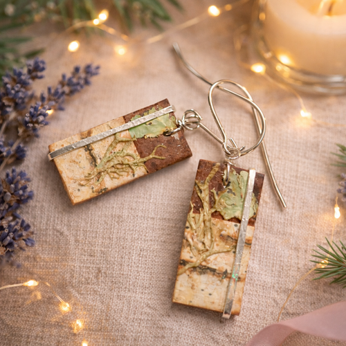   Handmade Tessoro Nordic Collection Earrings