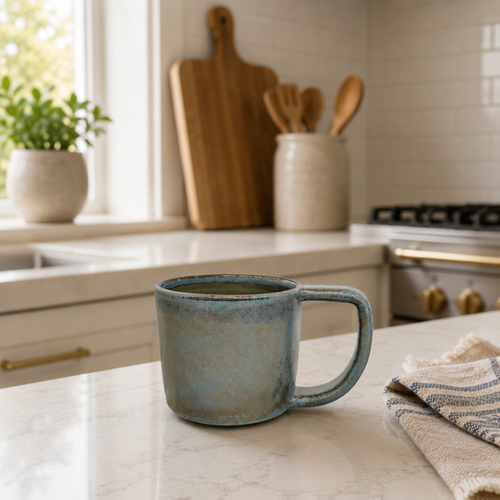 PLACE HOLDER -  Handmade Medium Mug in Turquoise