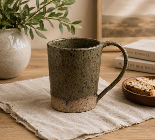 Handmade Stoneware Pier Mug - Agate